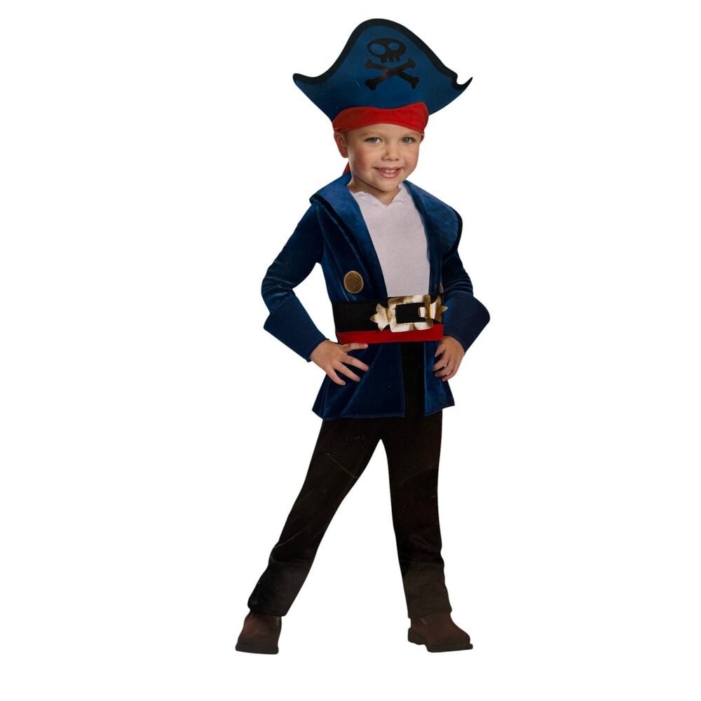 Disney Captain Jake and the Never Land Pirates Costume in size 2T (Small)